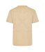 Mens Arrow Logo Crew Neck Slim T-shirt Brown Rice Off White-2