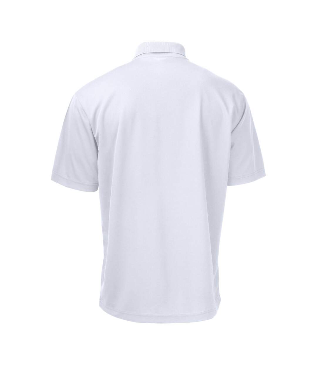 Mens Pique Polo Shirt White Projob-2
