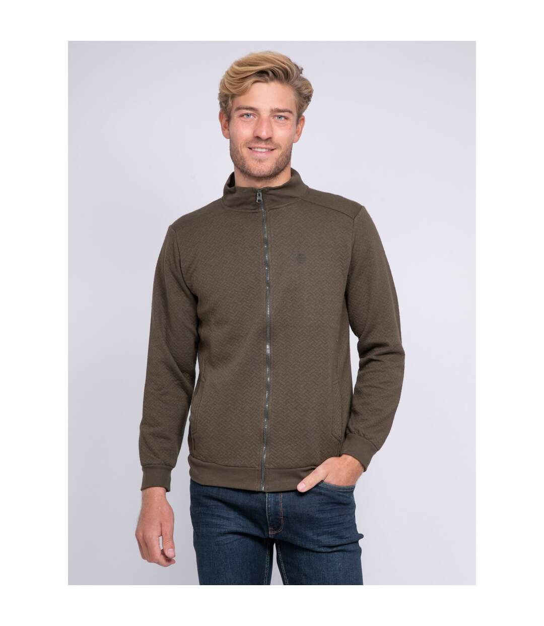 Gilet zippé col montant WARVIN