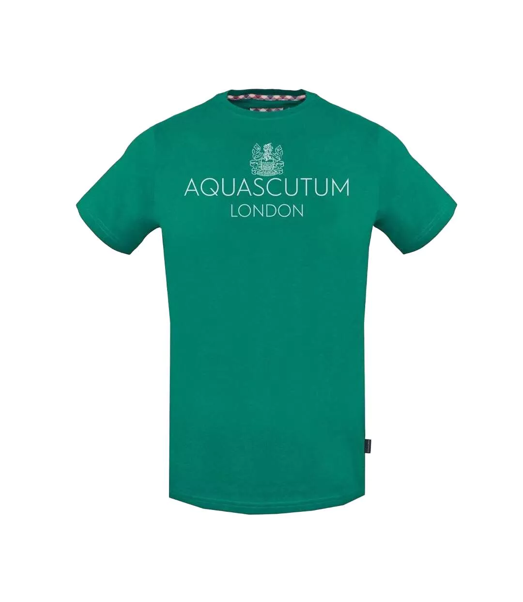 Mens London Bold Logo T-shirt Green Aquascutum-1