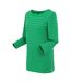 T-shirt Baylette Femme Vert Regatta-4