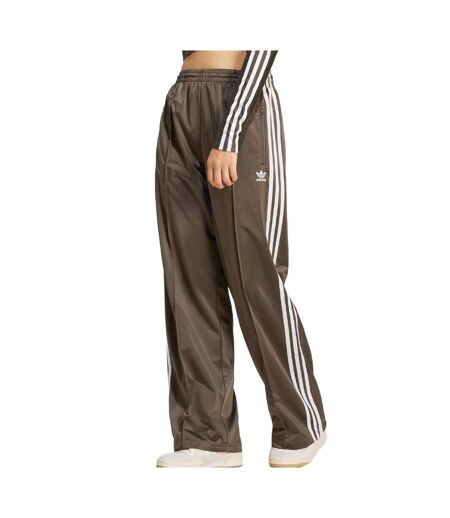 Pantalon fluide/toile marron femme adidas firebird