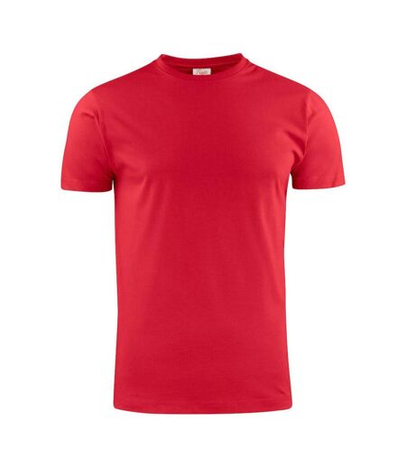 Mens Heavier Pro T-shirt Red Printer