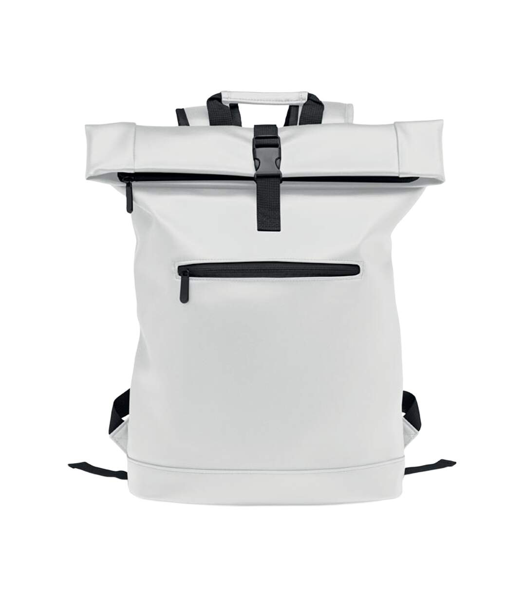 Bai roll roll top pu laptop backpack one size white MidOcean-1