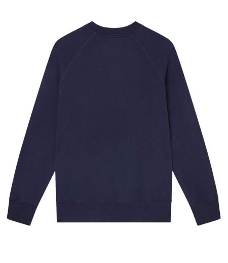 Womens/ladies Stacked Logo Sweatshirt Navy Blue Casablanca