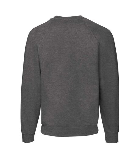 Sweat homme gris foncé chiné Fruit of the Loom