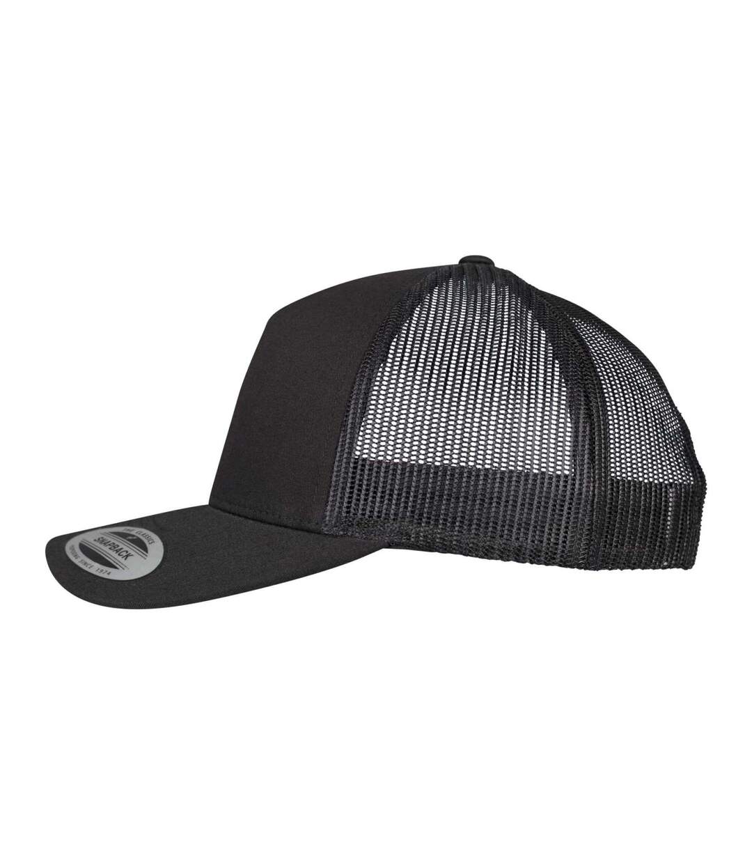 Casquette Trucker Motif/style Rétro Adulte Charbon Flexfit-3