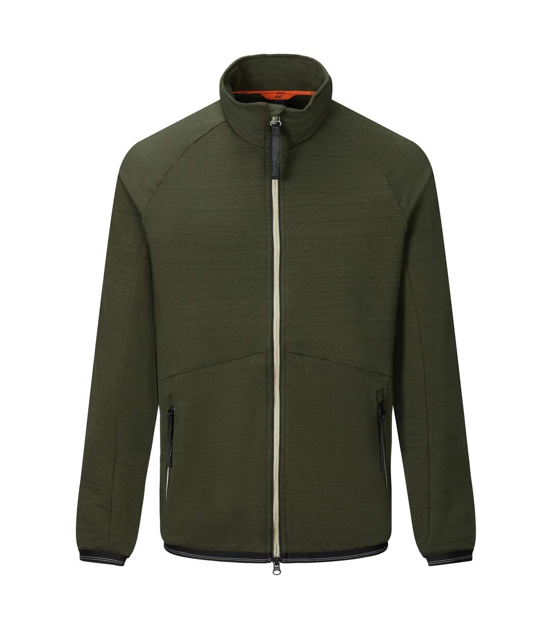 Mens Malton Full Zip Fleece Jacket Dark Khaki Regatta-2