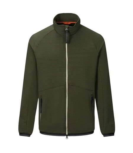 Mens Malton Full Zip Fleece Jacket Dark Khaki Regatta