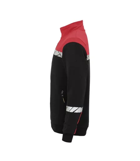 Sweat Progression Homme Noir Rouge Projob
