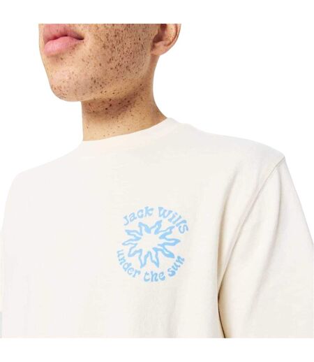 T-shirt Motif/style Soleil Homme Beige Jack Wills