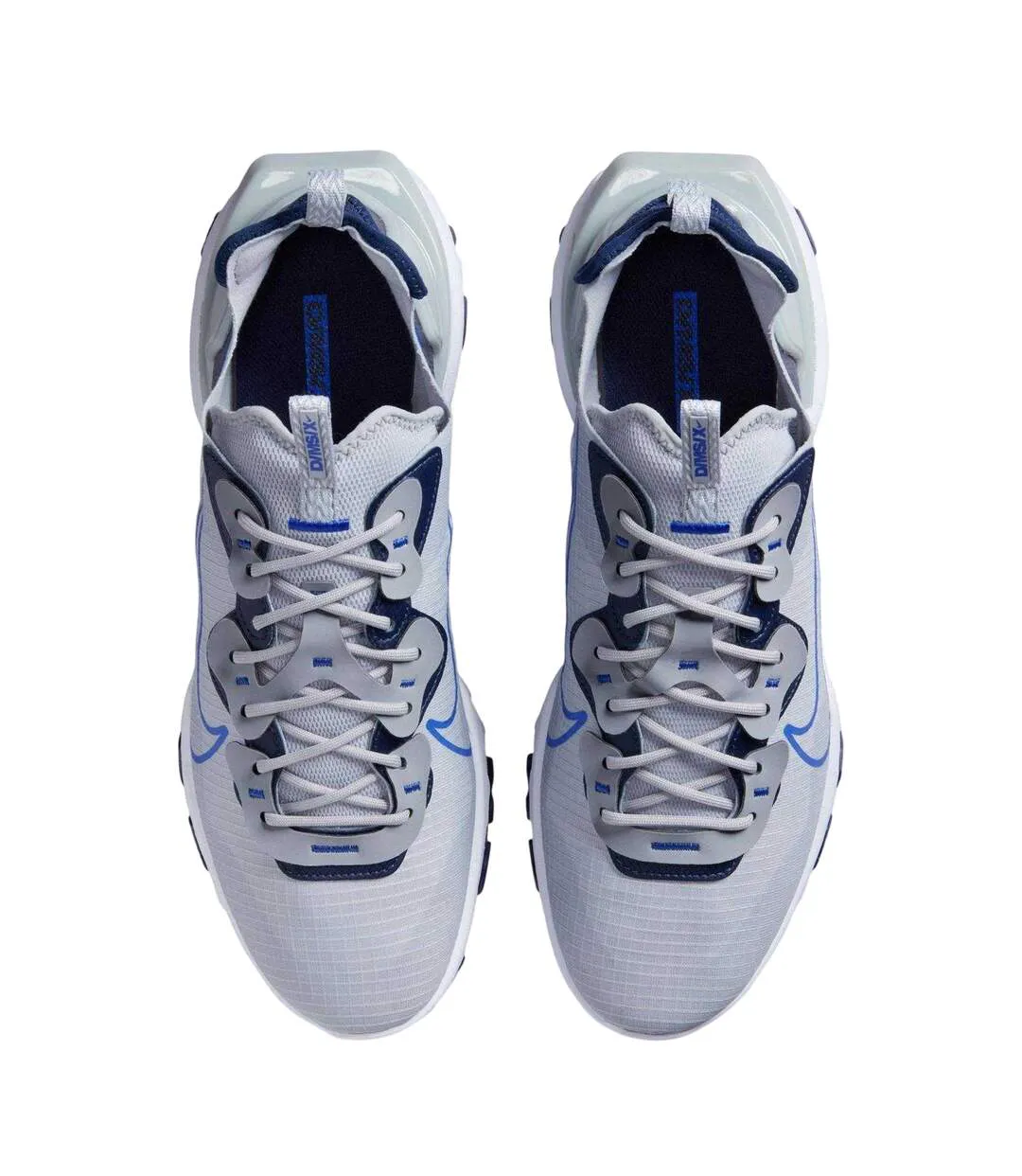 Baskets Motif/style Superposé Vision Homme Gris Bleu Nike-4