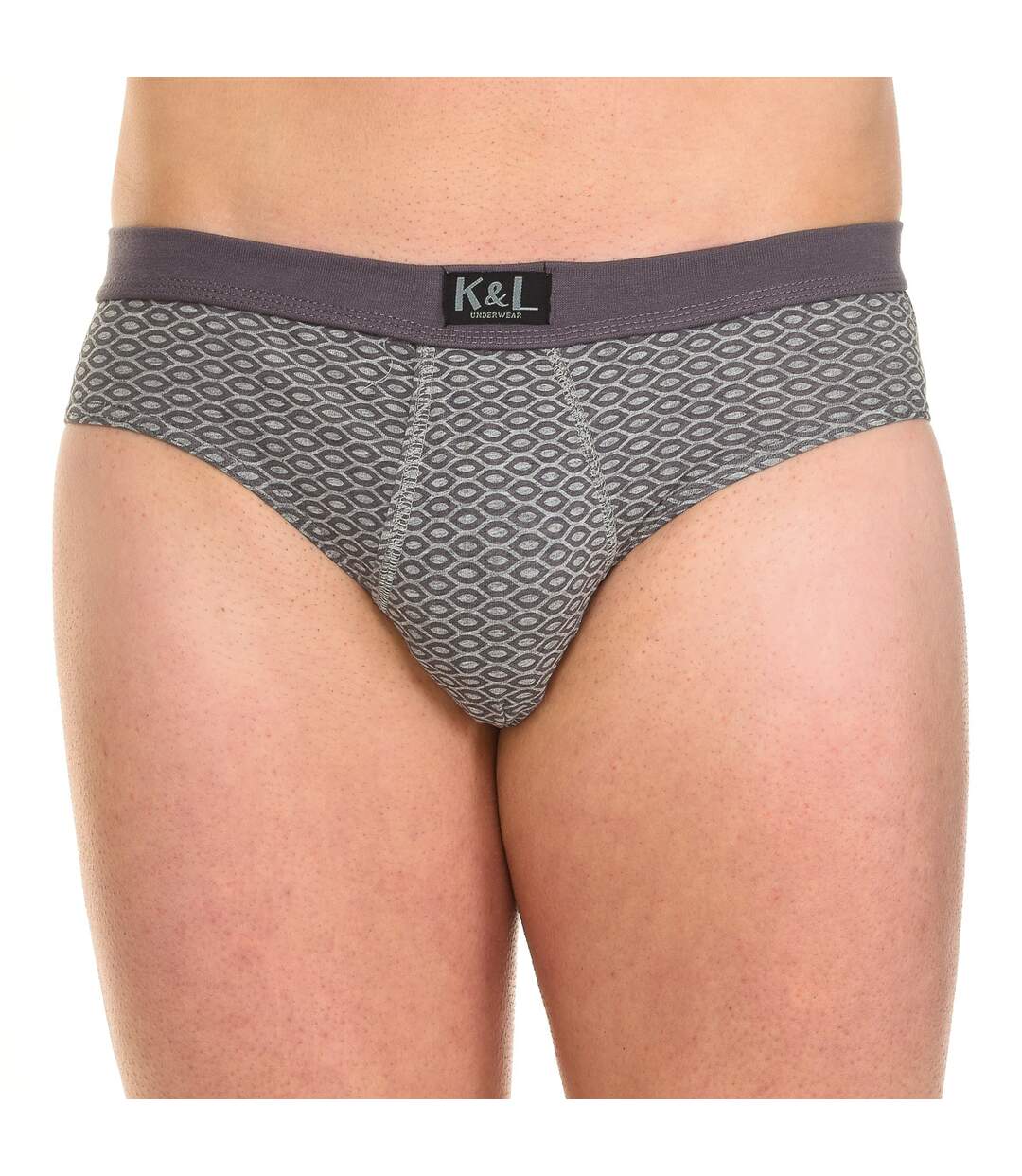 Pack-2 KLS4 Men's Basic Open Briefs-4