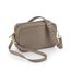 Sac à main bandoulière - BG758 - marron taupe-1