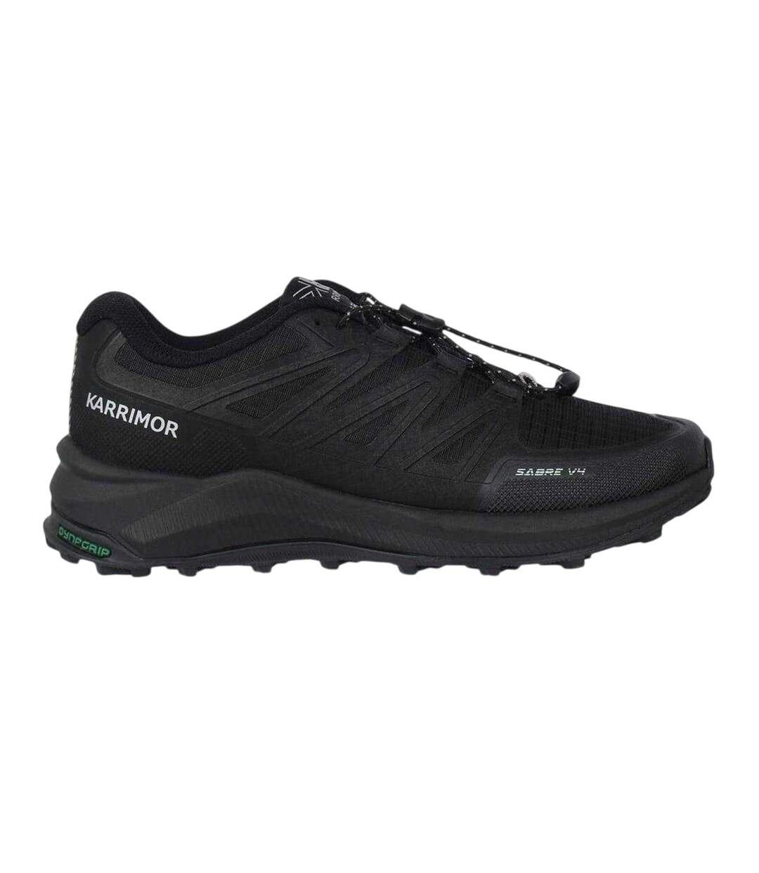 Womens/ladies Sabre 4 Running Trainers Black Karrimor-1