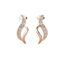 Boucles d'oreilles Round, Cristal d'Autriche-2