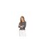 T-shirt Motif/style Rayé Femme Bleu Marine Tommy Hilfiger-1