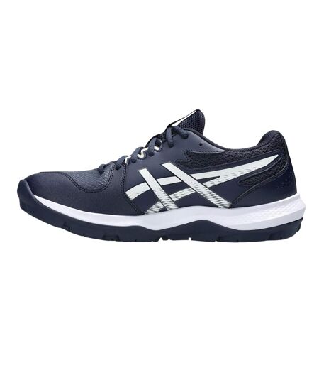 Baskets Motif/style Imprimé Graphique Peak Femme Bleu Nuit Crème Asics
