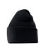 Bonnet À Revers Original Adulte Noir Beechfield-1