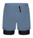 Dare 2B Mens Recreate II 2 in 1 Shorts (Stellar Blue) - UTRG6852