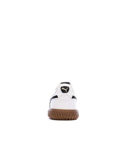 Baskets blanches/noires homme puma club kayzer