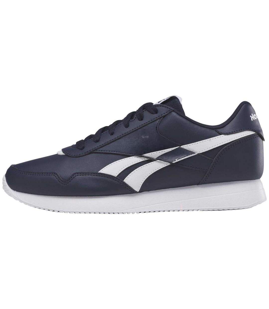 Mens Jogger Lite Flat Trainers Navy White Reebok-2