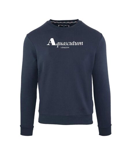 Sweat Homme Bleu Marine Aquascutum