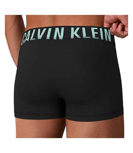 X3 boxers noir/bleu homme calvin klein jeans trunk 3
