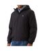 Veste noir  homme calvin klein jeans hooded ripstop-1