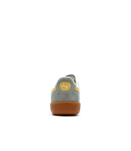 Baskets vertes/jaunes homme puma palermo