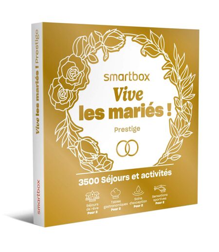 Vive les mariés ! Prestige - SMARTBOX - Coffret Cadeau Multi-thèmes