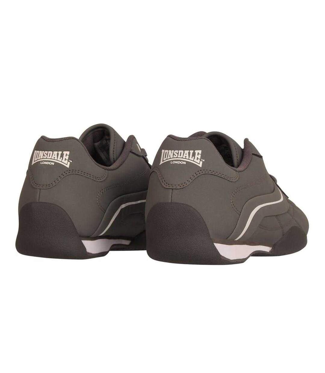 Baskets Camden Homme Gris Blanc Lonsdale-2