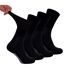 4 Pack Bamboo Diabetic Socks With Grips for Men and Women-1