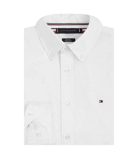 Chemise Manches Longues Core Flex Homme Blanc Tommy Hilfiger