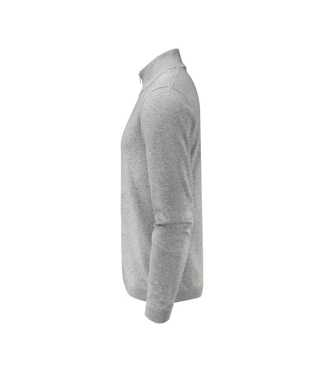 Cardigan Ashland Homme Gris Chiné James Harvest-3