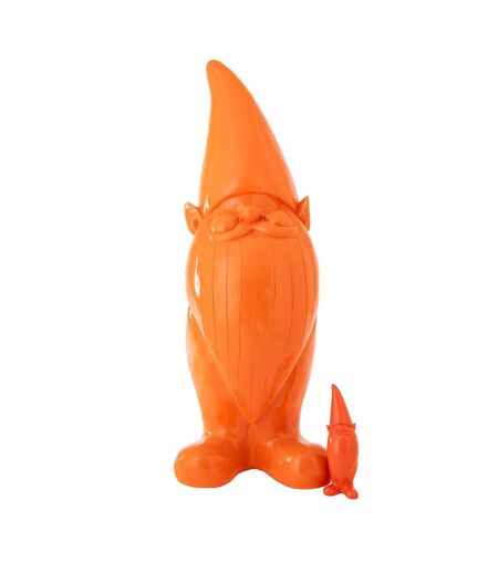 Statue Lutin d'Extérieur Unie 142cm Orange
