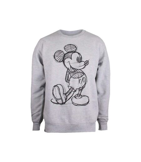 Disney - Sweat court - Femme (Gris chiné) - UTTV440