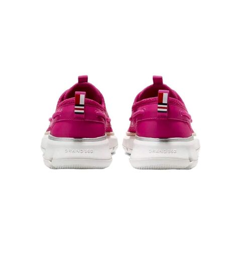 Womens/ladies 4.zerogrand regatta trainers pink peacock/grey/optic white Cole Haan