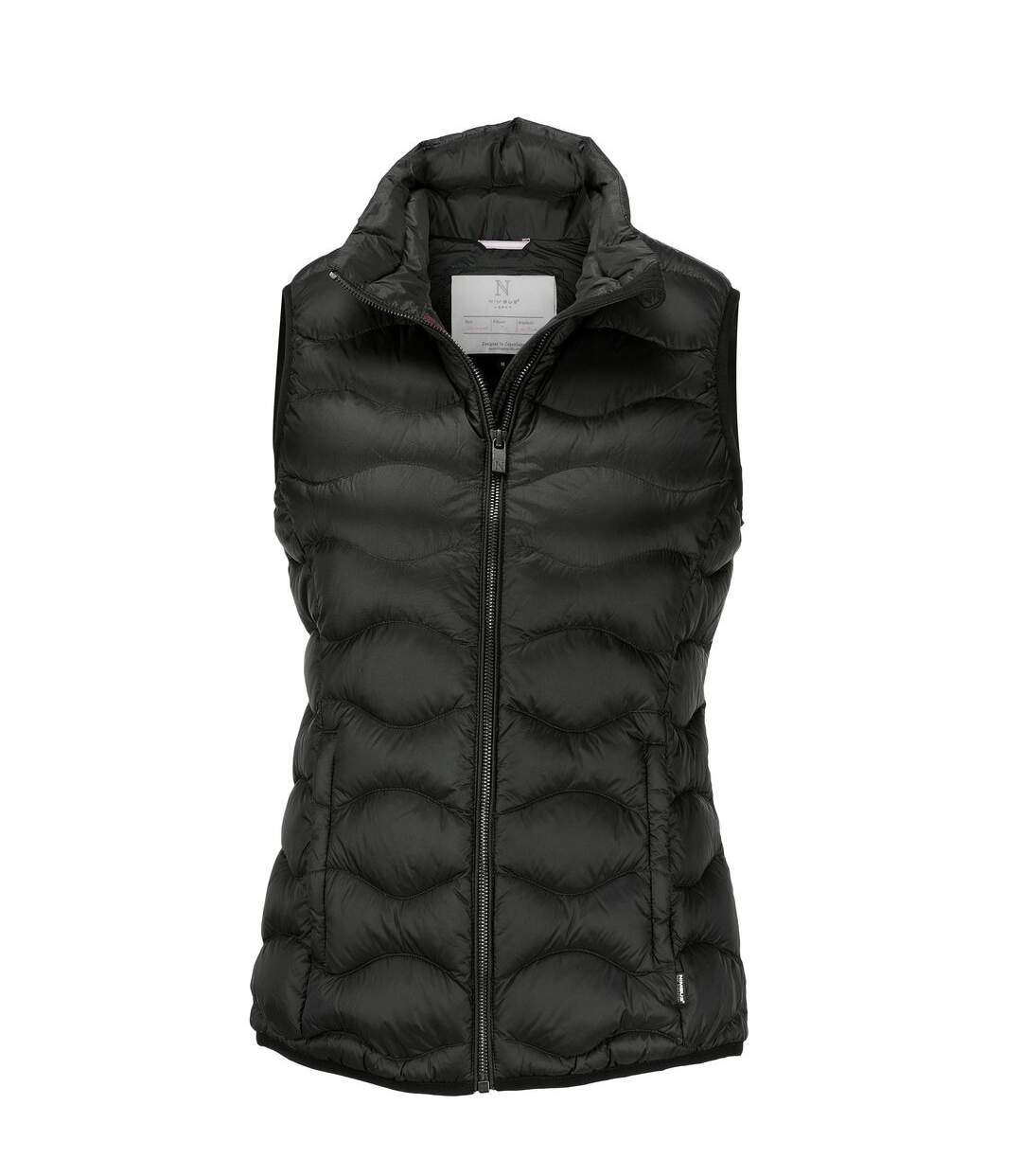 Veste doudoune sans manches - femme - NB79F - noir