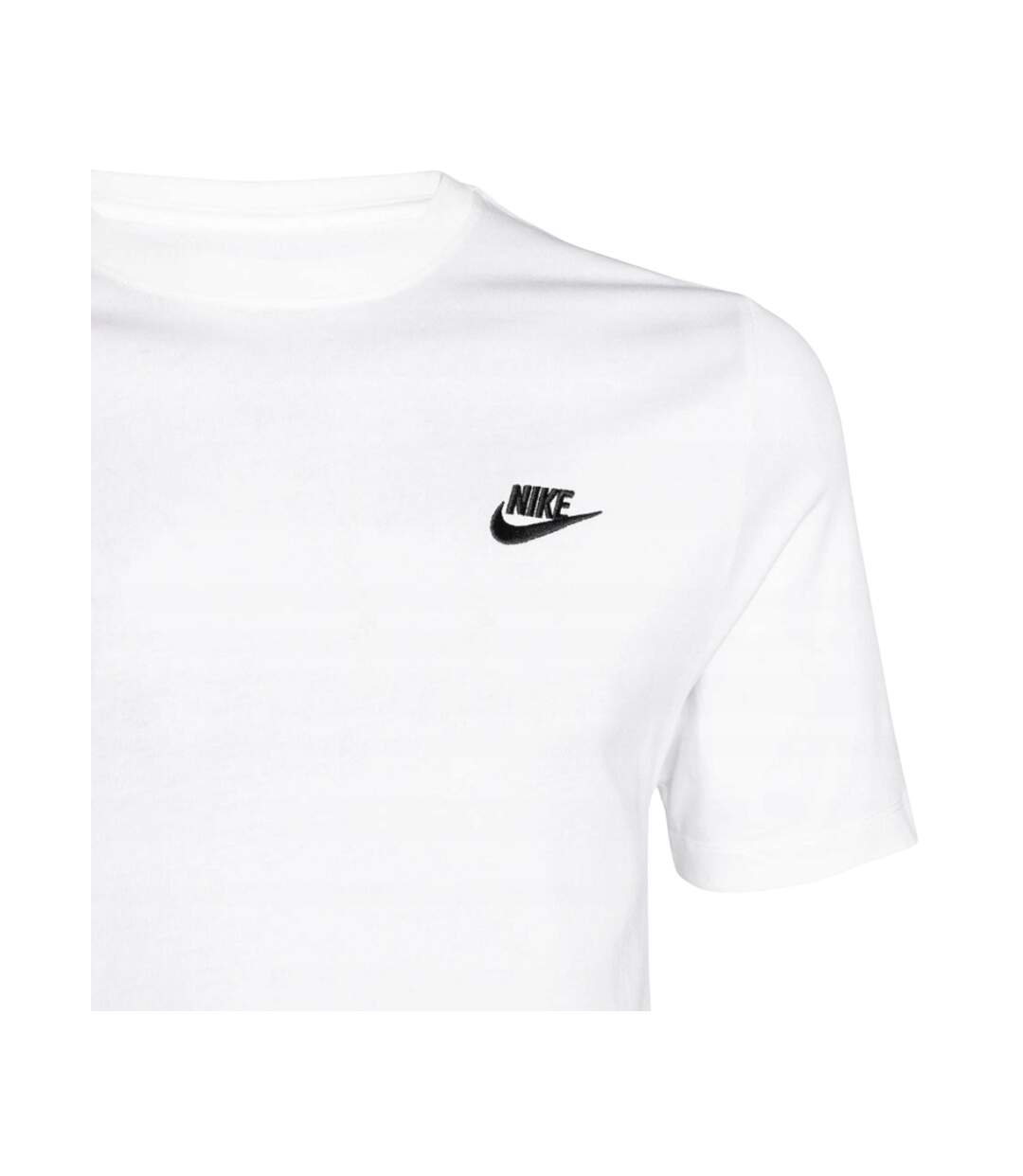 Mens Sports T-shirt White Nike-4