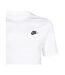 Mens Sports T-shirt White Nike-4
