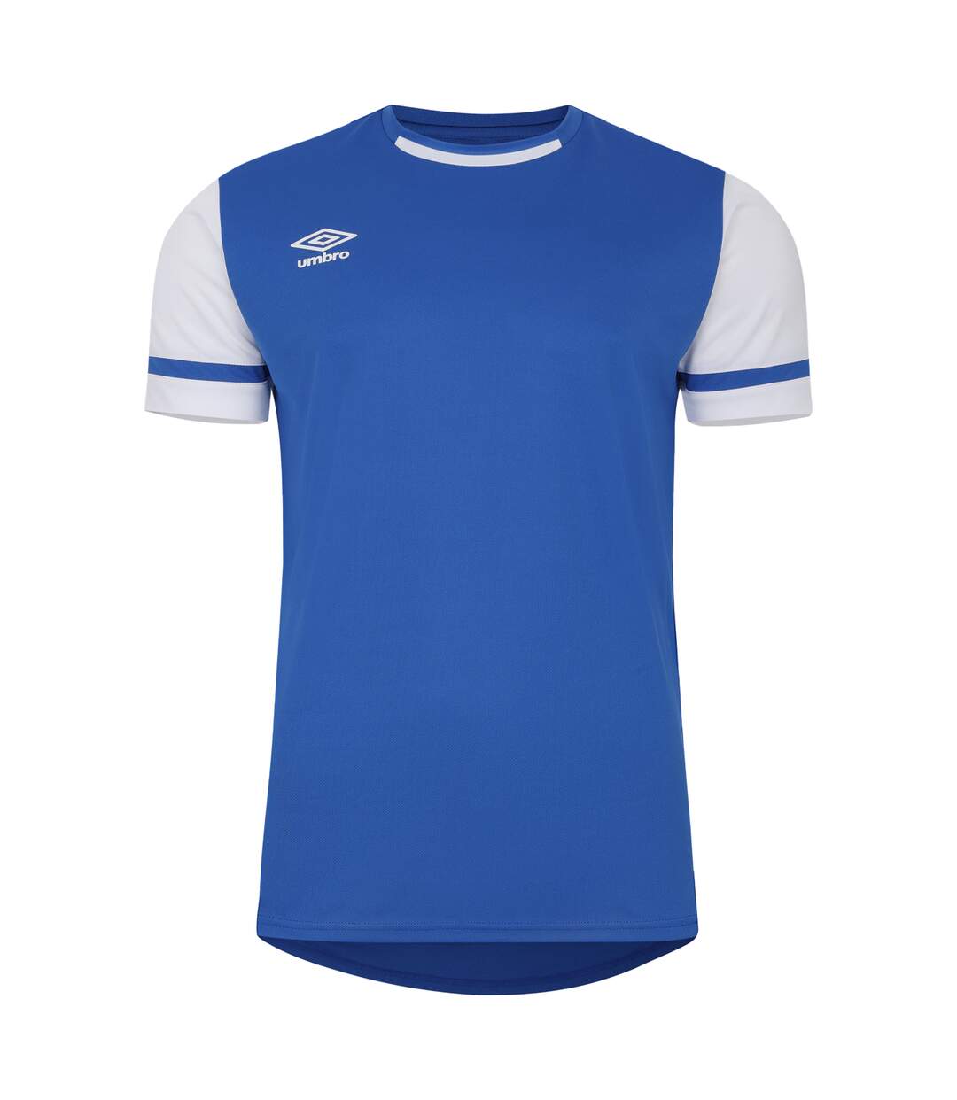 Mens cavelle jersey t-shirt royal blue/brilliant white Umbro-1