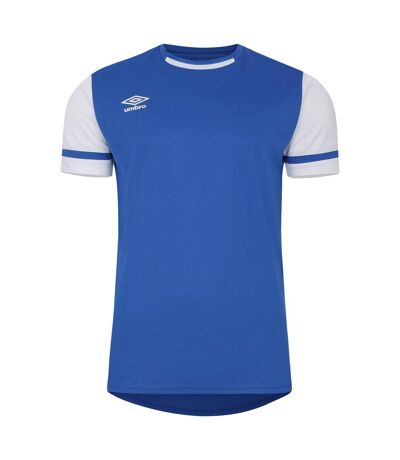 Mens cavelle jersey t-shirt royal blue/brilliant white Umbro