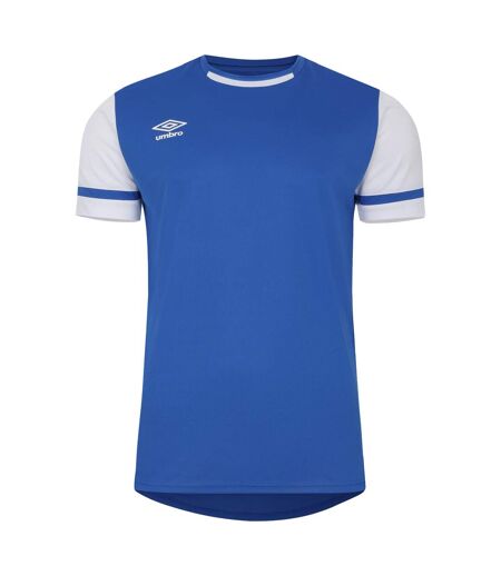 Mens cavelle jersey t-shirt royal blue/brilliant white Umbro
