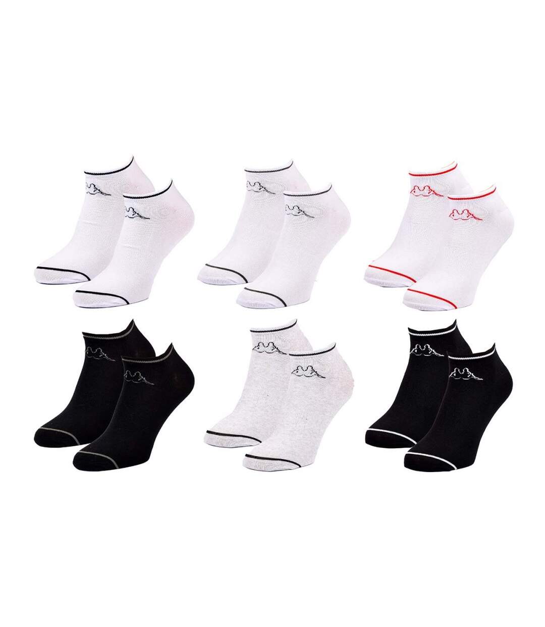 Chaussettes KAPPA SNEAKER - Pack de 6 pcs 5447-2