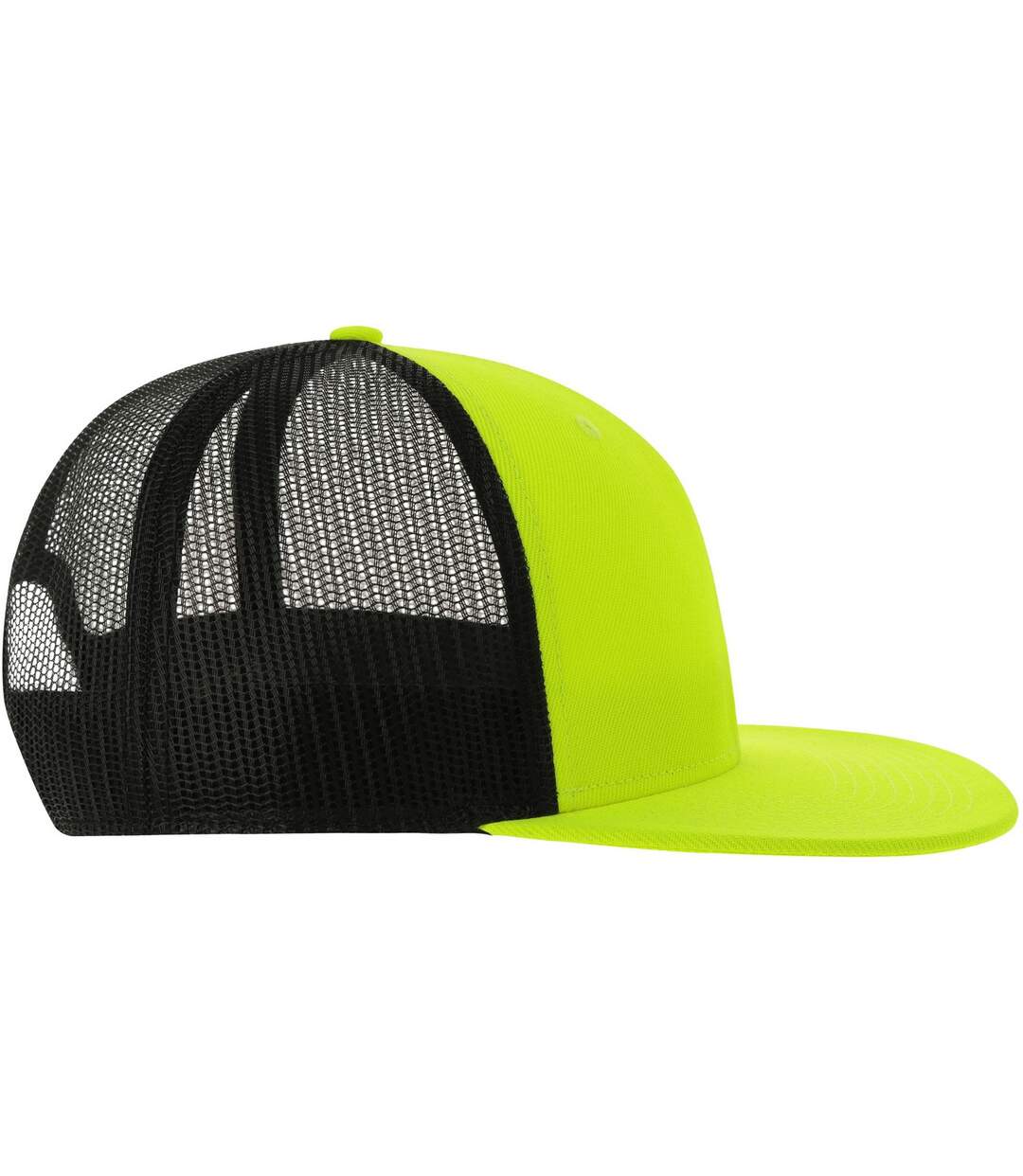 Casquette trucker adulte jaune / noir Atlantis-3