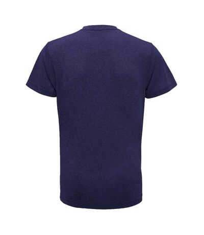 T-shirt De Fitness À Manches Courtes Homme Vert Forêt Noir Chiné Tri Dri