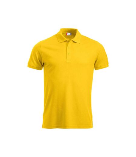 Clique Mens Manhattan Polo Shirt (Lemon) - UTUB477