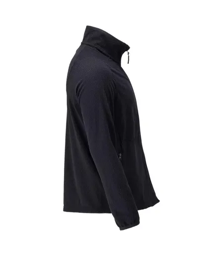 Mens Customised Patterned Fleece Jacket Dark Navy Mascot