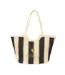 Sac de plage naturel/noir femme gérard pasquier-1